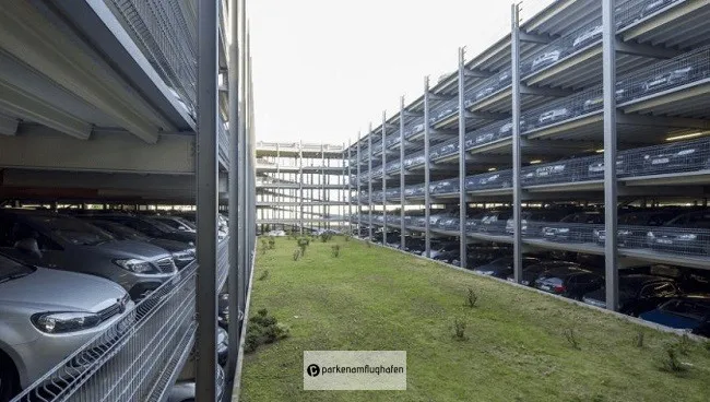 Billig Parken Flughafen Düsseldorf Trackid Sp-006 guenstigparken.de