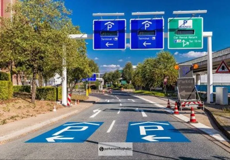 P2 Terminal 1 Parking Flughafen Frankfurt Adresse guenstigparken.de